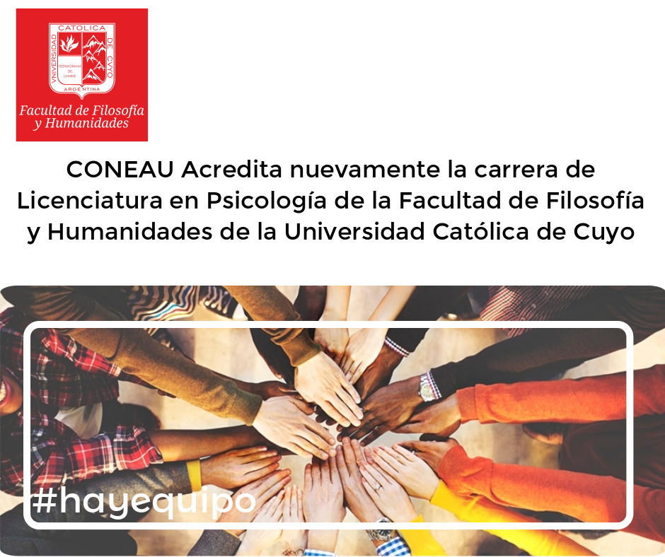 Licenciatura en Psicología acreditada por CONEAU